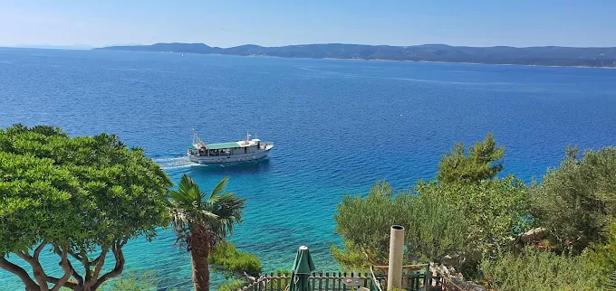 Jelen boat from a distance