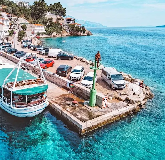 Harbour view in Mimice
